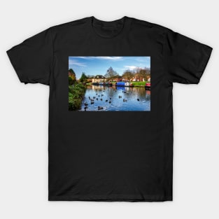 Hungerford Wharf and Ducks T-Shirt